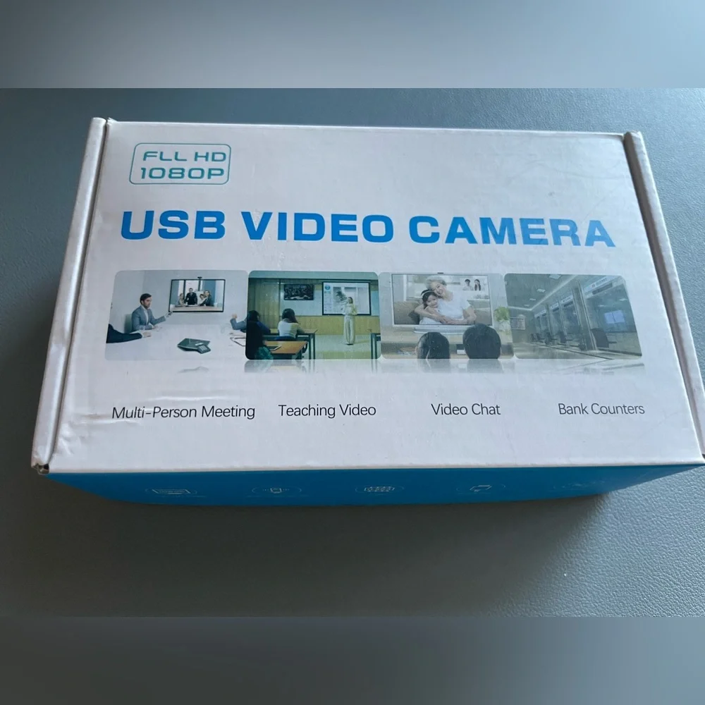 USB Full HD 1080P Video Webcam Camera with Microphone